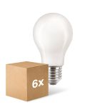 Mehrfachpackung 6x Philips Corepro LED Glühbirne E27 Birne Matt 10.5W 1521lm - 840 Ersatz Für 100W