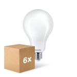 Mehrfachpackung 6x Philips Corepro LED Glühbirne E27 Birne Matt 23W 3452lm - 840  | Ersatz Für 200W