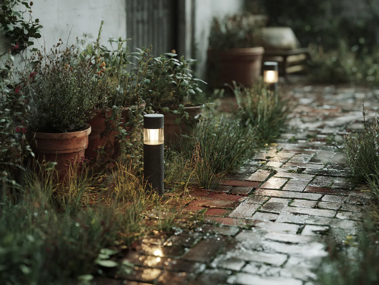 Éclairage jardin