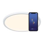 Nordlux Oja Smart Hublot LED Blanc 30W 3500lm 120D - 822-865 Accordable Blanc | Dimmable – IP20