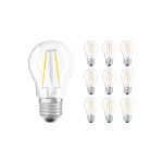 Lot 10x Osram Parathom Retrofit Classic LED E27 Boule Filament Claire 1.5W 136lm - 827  | Remplacement 15W