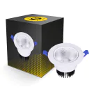 Spot encastrable LED Ronde inclinable 12W 960lm 60D - 930  | 110mm - Diamètre 90mm - UGR <19