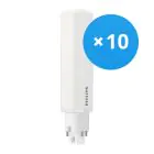 Lot 10x Philips Corepro PL-C LED 9W 900lm - 830  | Remplacement 26W